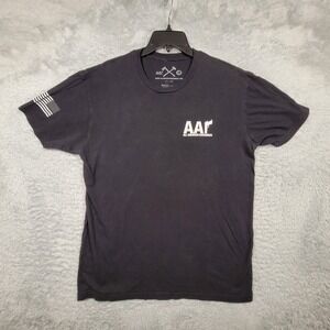 All American Roughneck AAF Black Shirt Mens Large Graphic Tee